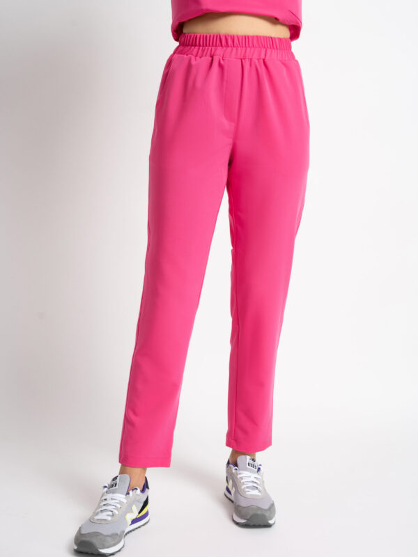 Spodnie Medyczne Damskie Scrubs Comfort PINK