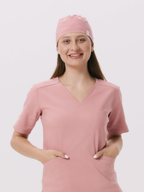 CZEPEK MEDYCZNY DAMSKI - PREMIUM - PINK PEACH