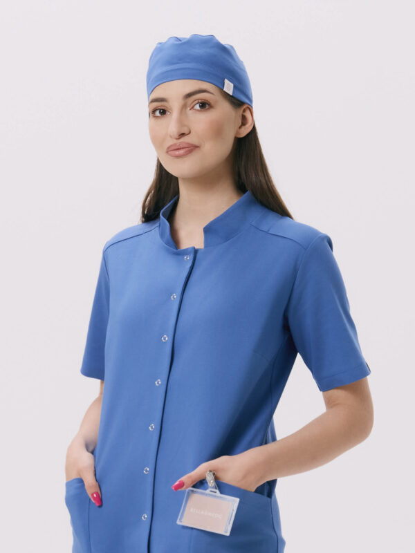 CZEPEK MEDYCZNY DAMSKI - PREMIUM - NAVY BLUE