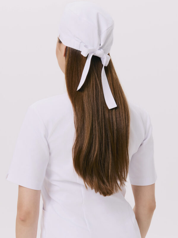 CZEPEK MEDYCZNY DAMSKI - PREMIUM - WHITE